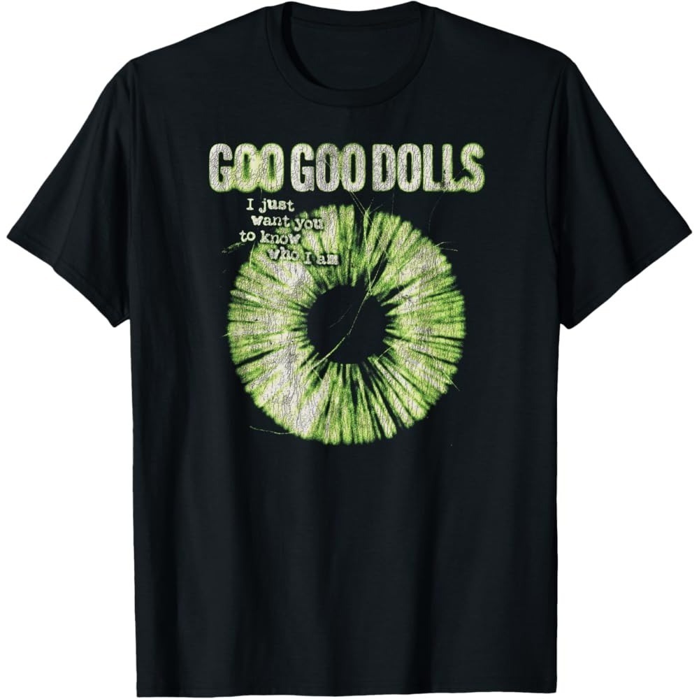 Goo Goo Dolls Green Iris Exclusive TShirt Goo Goo Dolls Green Iris Exclusive TShirt